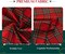 Christmas Checkered Tartan Rectangle Tablecloth - Red Buffalo Plaid Xmas Table Cloths, Stain Resistant Washable Table Cover for Dining/Parties/Holiday Decor, 54 x 80 Inch